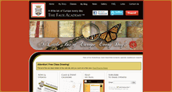 Desktop Screenshot of fauxacademy.com